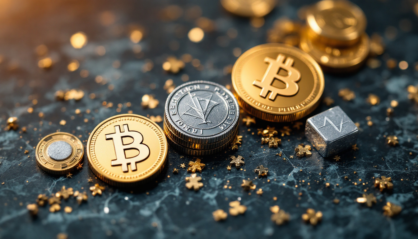 Bitcoin, Gold, Silver, Platinum comparison