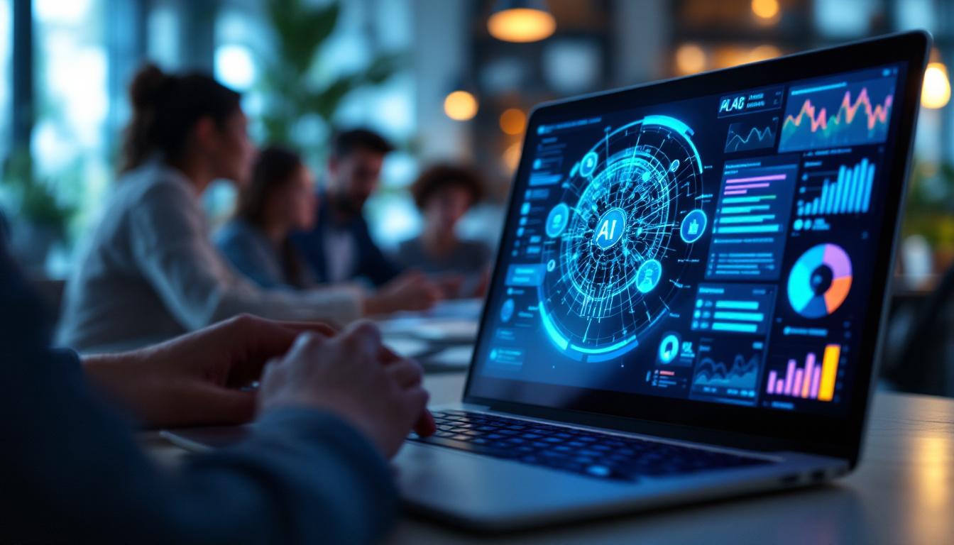 Visualisering av AI-systemer, datainnsikt og automatiserte analyser for bedrifter