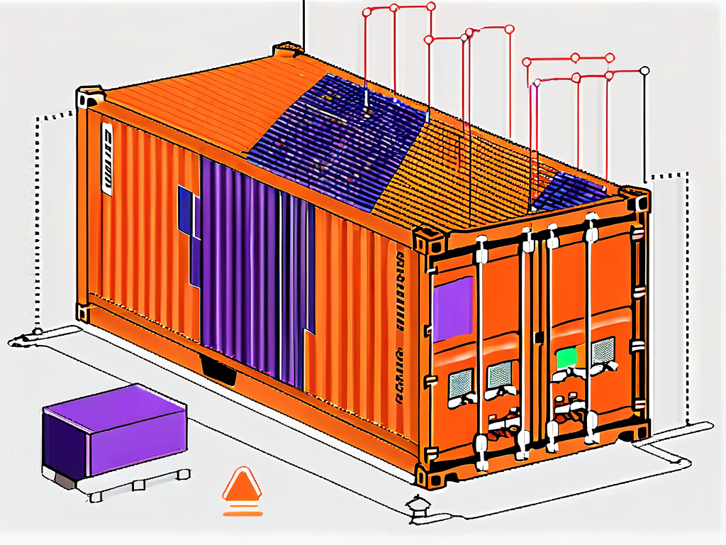 How can you track a shipping container