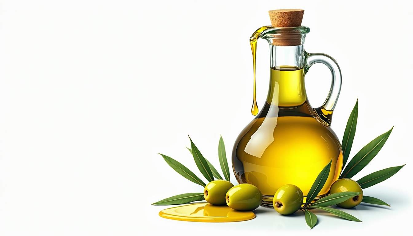 Branche d’olive avec des fruits mûrs, illustrant les bienfaits et la richesse de l’olive.