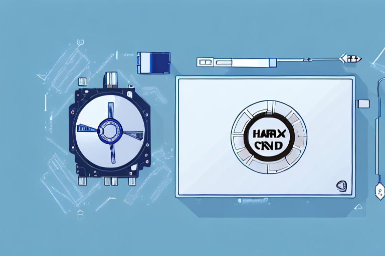 a computer with its case open, revealing a traditional hard drive and a new SSD, along with a symbolic arrow indicating the migration from the hard drive to the SSD, hand-drawn abstract illustration for a company blog, in style of corporate memphis, faded colors, white background, professional, minimalist, clean lines