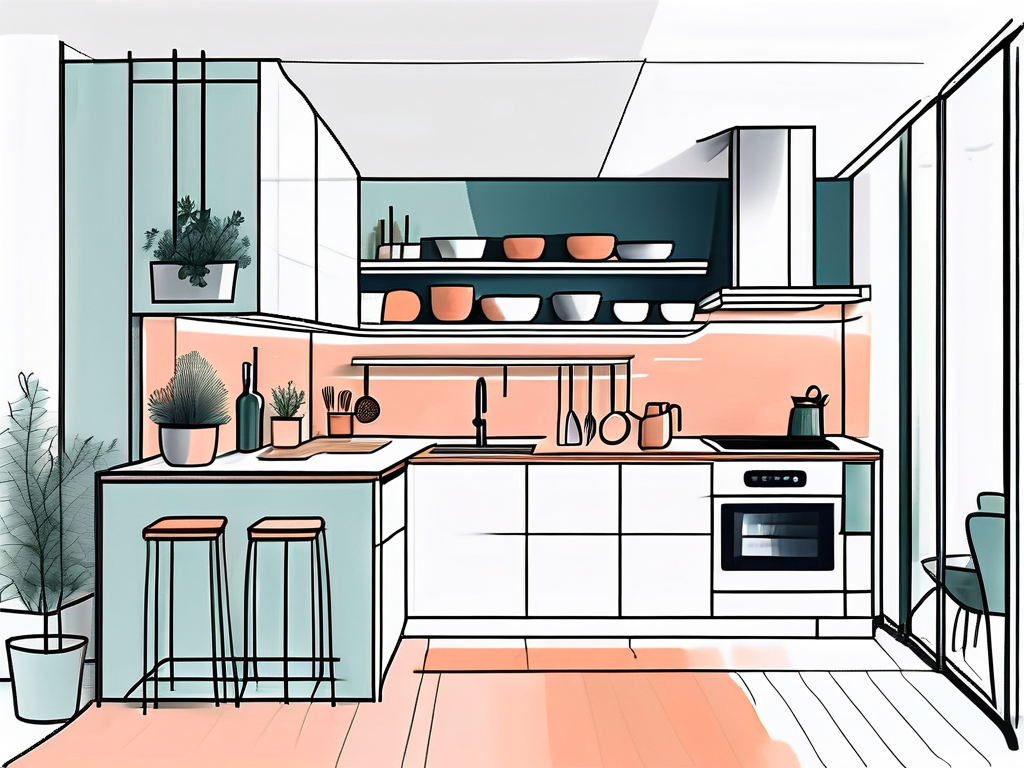 Оптимизация пространства на маленькой кухне