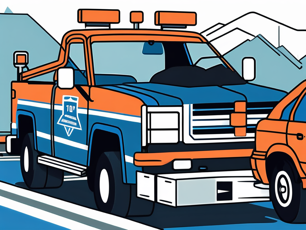 How long-distance towing works step by step 4 Section Image