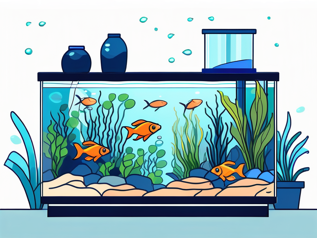 why fish tank water cloudy