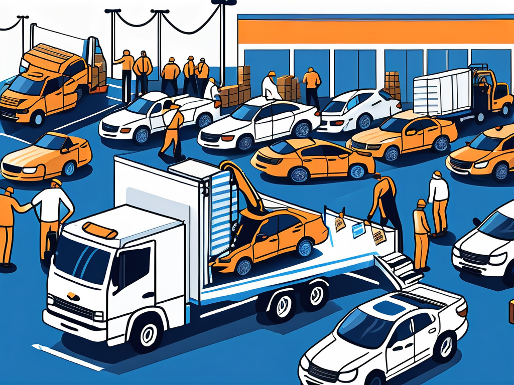 How Auto Auctions Use Long-Distance Towing for Vehicle Relocation 4 Section Image