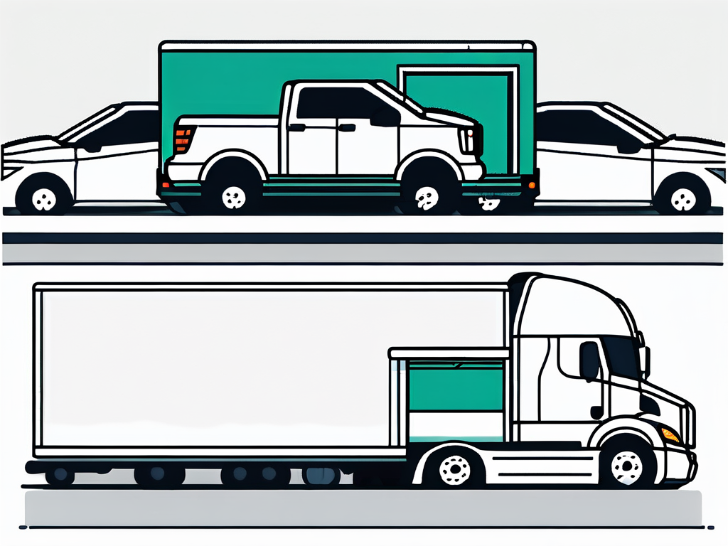 The Difference Between Open and Enclosed Auto Transport 4 Section Image