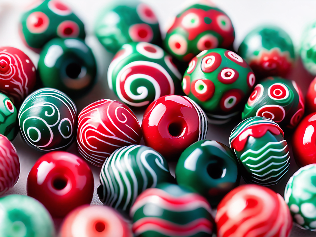 Handmade Polymer Clay Beads: Holiday Gifts Ideas