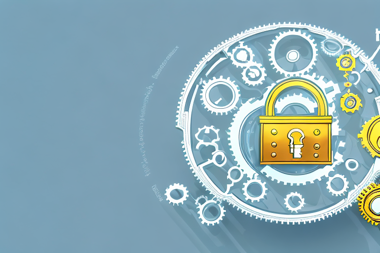 a large, golden key unlocking a treasure chest filled with symbols of SEO elements like gears and magnifying glasses, all against the backdrop of a digital forum interface, hand-drawn abstract illustration for a company blog, in style of corporate memphis, faded colors, white background, professional, minimalist, clean lines