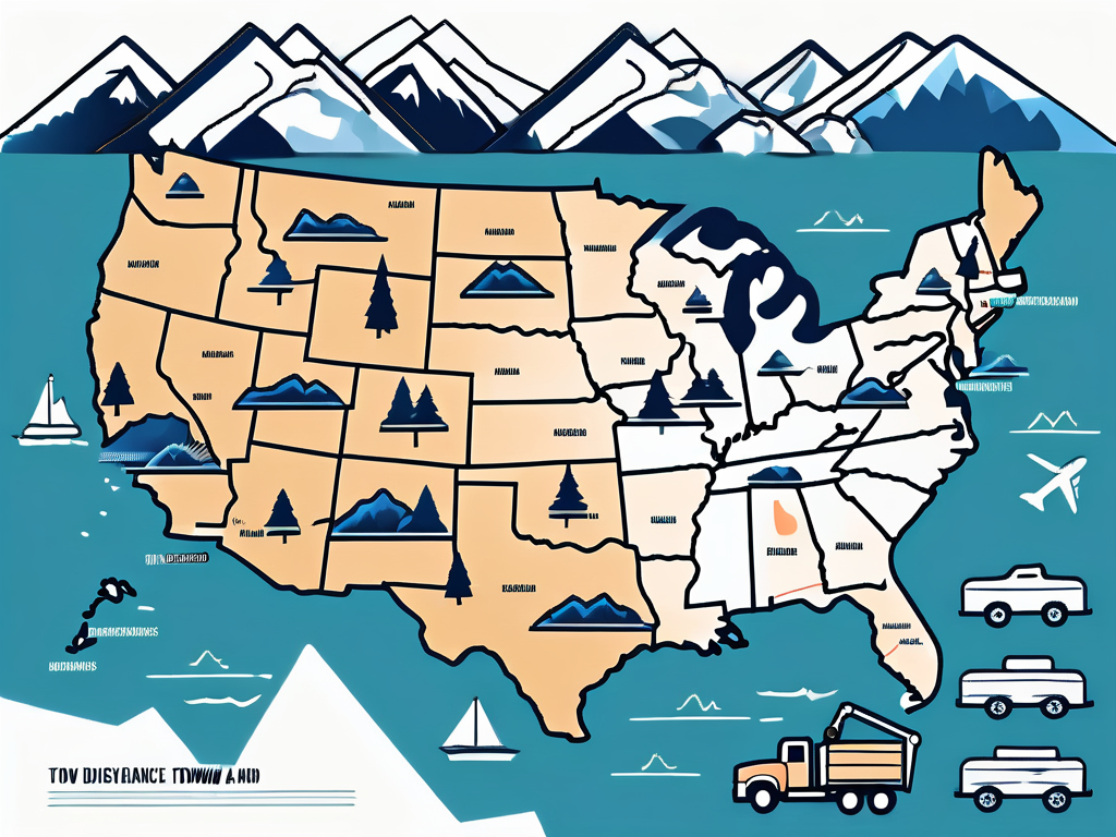 The Best Routes for Long Distance Towing Across the USA 4 Section Image