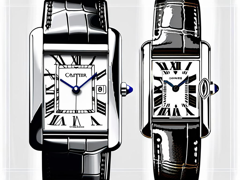 Cartier Tank Watch vs Söner Tank Watch