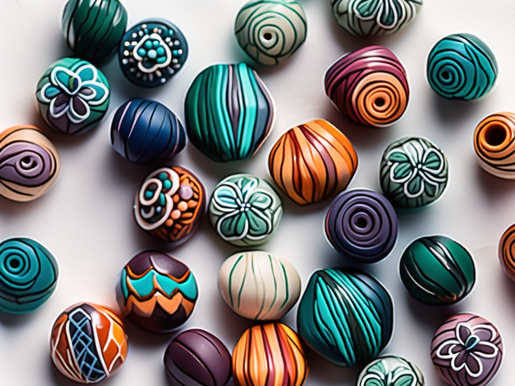 Handmade Polymer Clay Beads: Holiday Gifts Ideas