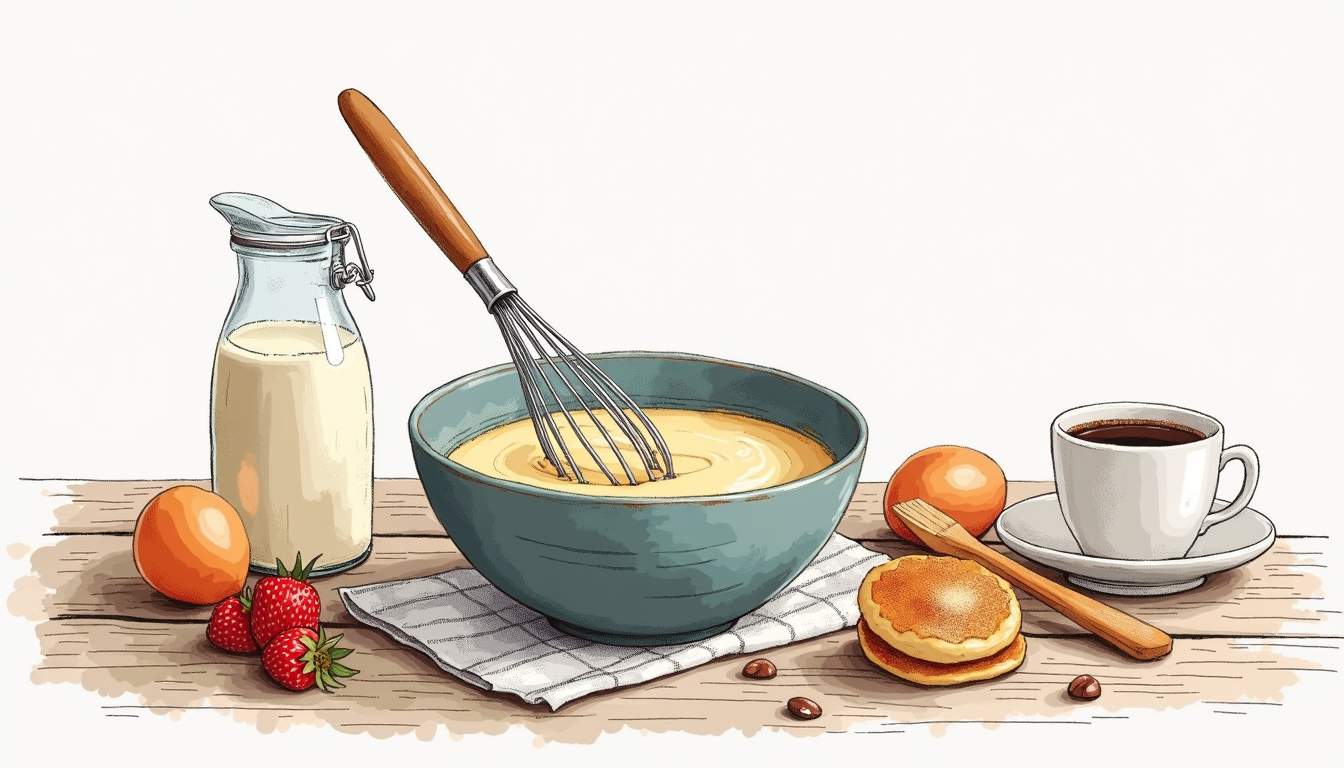 Easy and Fluffy: Simple Pancake Recipe for Beginners 1 Section Image