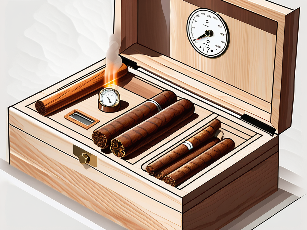 What is the perfect temperature and humidity for cigars