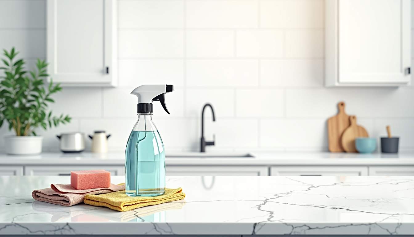 Washing Up Quart Worktops